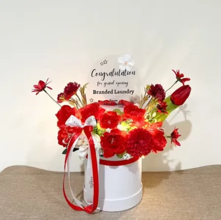 Bloom Box Akrilik Ucapan Grand Opening Ogan Ilir