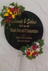 Papan Akrilik Ucapan Ulang Tahun Ogan Ilir